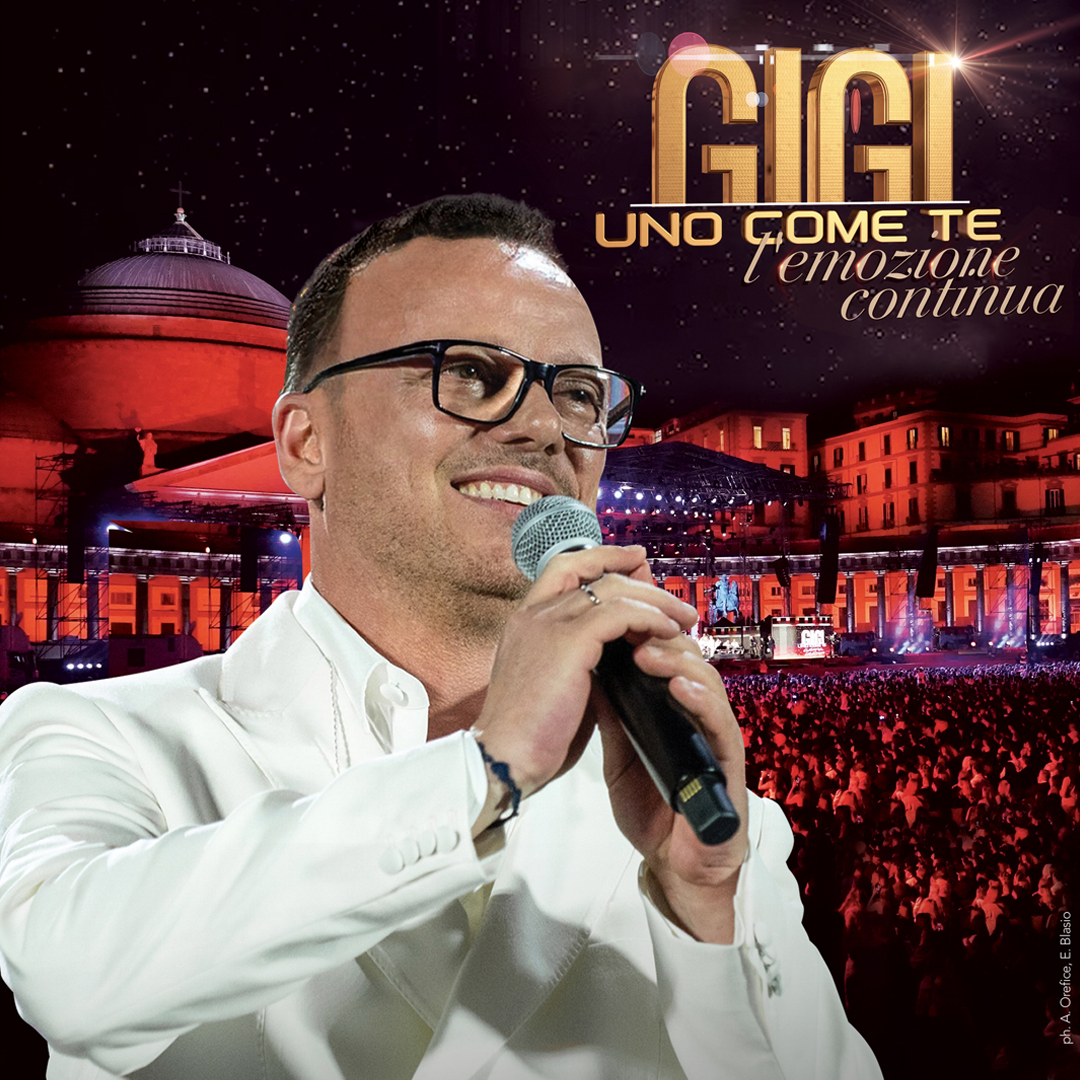 L’Emozione Continua: Gigi D’Alessio Torna a Napoli con Tre Concerti Magici